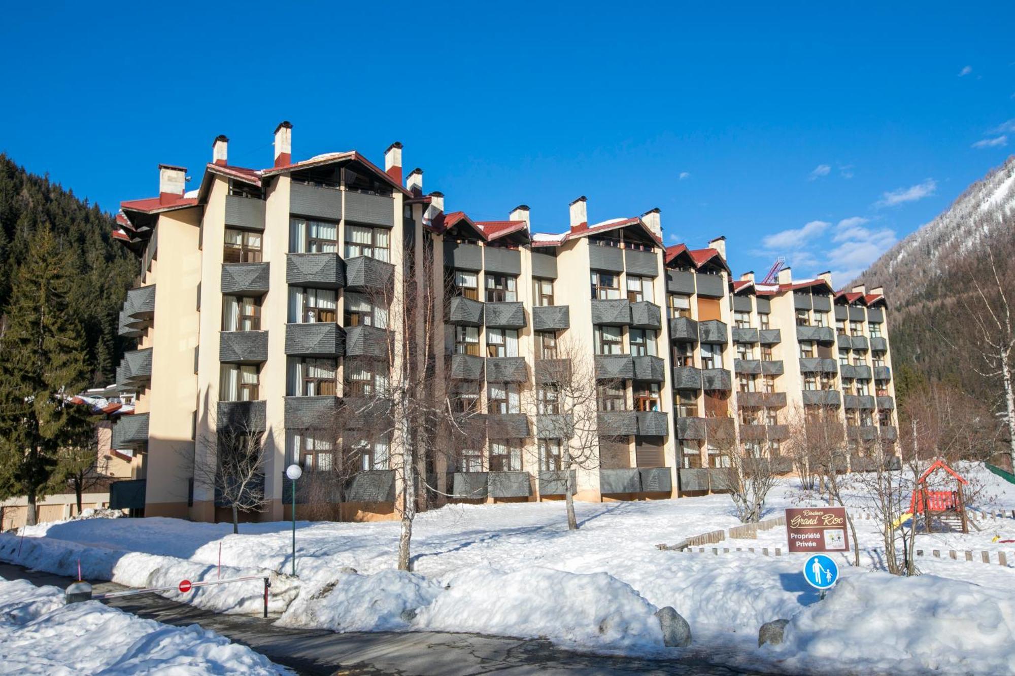 Residence Grand Roc - Campanules 122 - Happy Rentals Chamonix Buitenkant foto